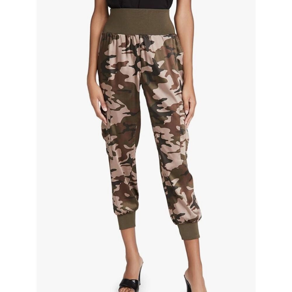 Cinq a Sept Giles Camo Cargo Pants Jogger M